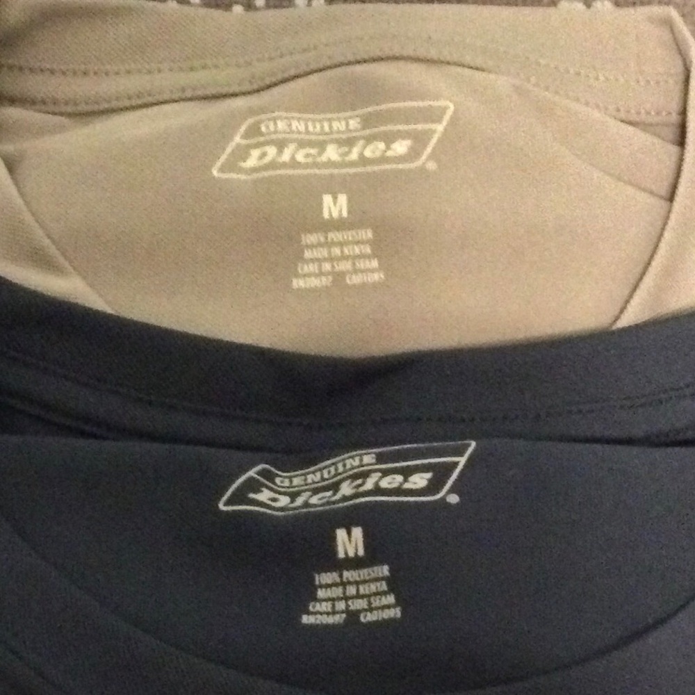 Dickies pocket shirts blue khaki set M